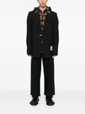 Maison MIHARA YASUHIRO multi-layer hooded jacket