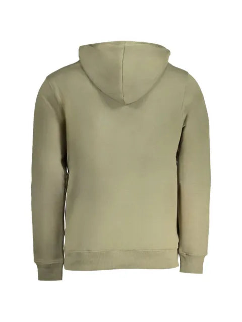 Pepe Jeans logo-embroidered cotton hoodie