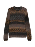 DONDUP intarsia-knit crew-neck sweater
