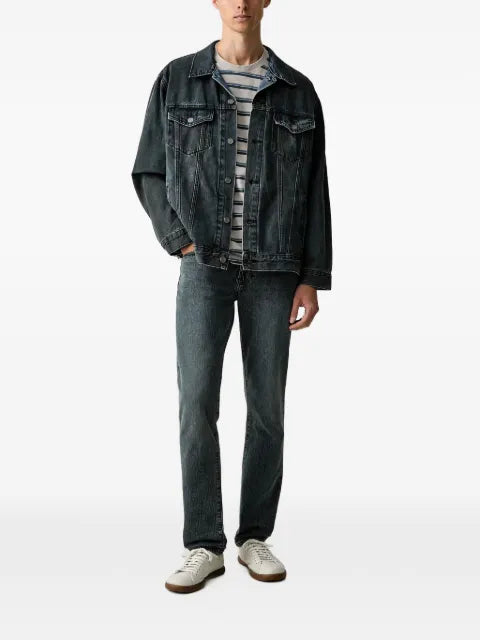 Levi's Relaxed Trucker faded denim jacket