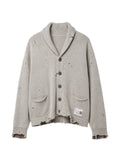 Maison MIHARA YASUHIRO sweatshirt combined knit cardigan