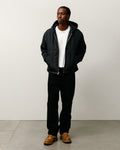 QUILTED NYLON WORK JACKET