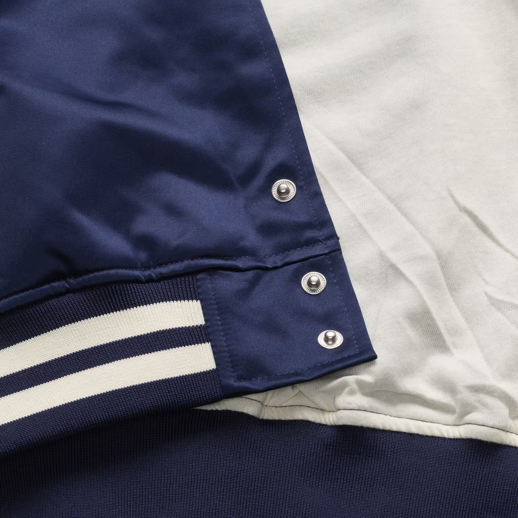 M&N NFL Chicago Bears Retro Roots Lightweight Satin Jacket
