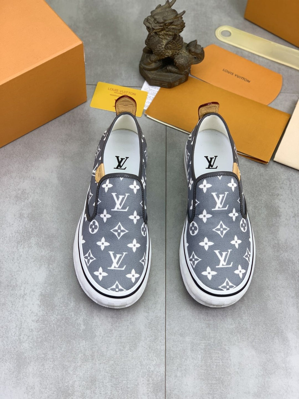 Louis Vuitton Monogram Slip-On Sneakers